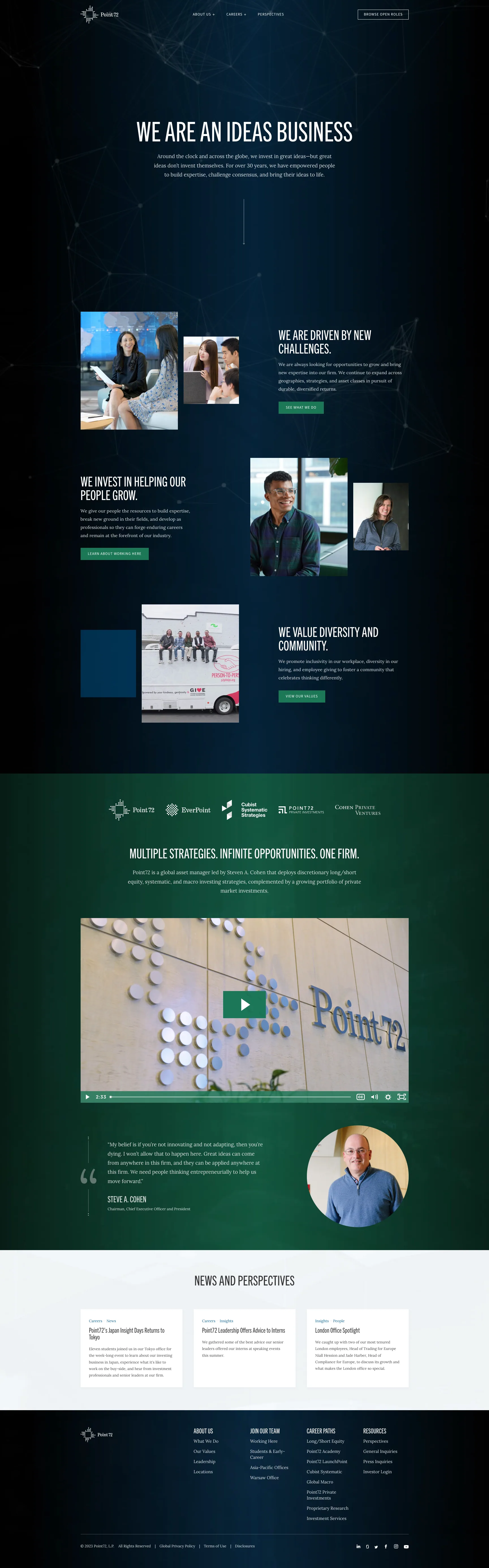 Pont72 full home page