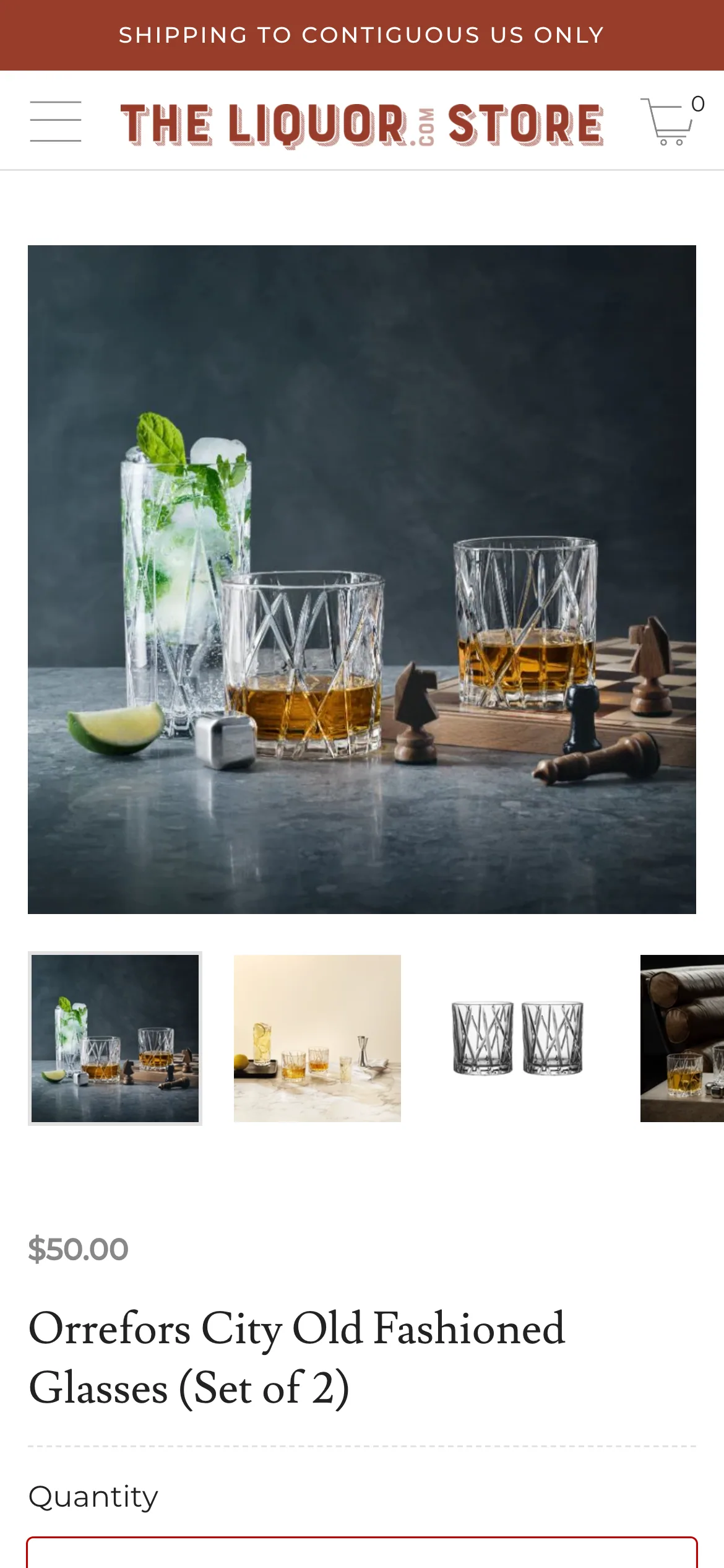 shop.liquor.com mobile product detail page