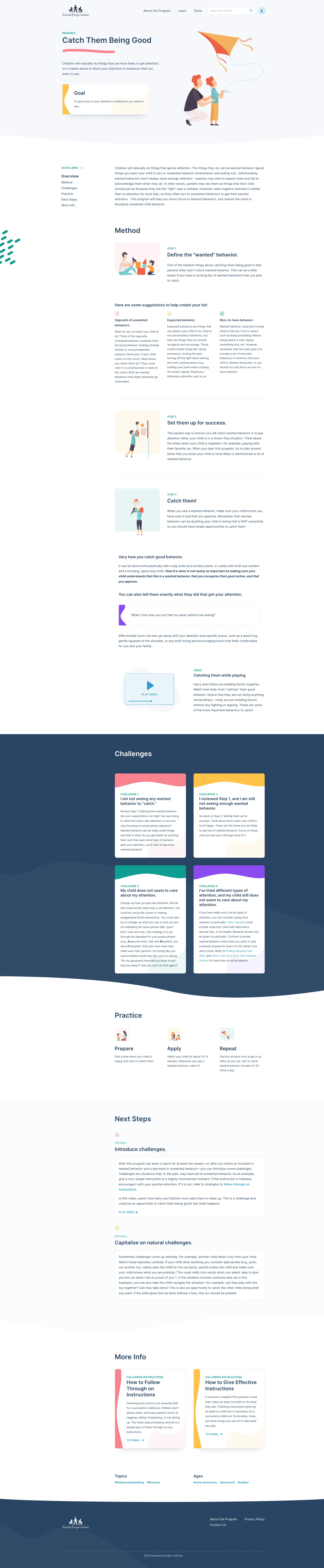 Tutorial page screenshot