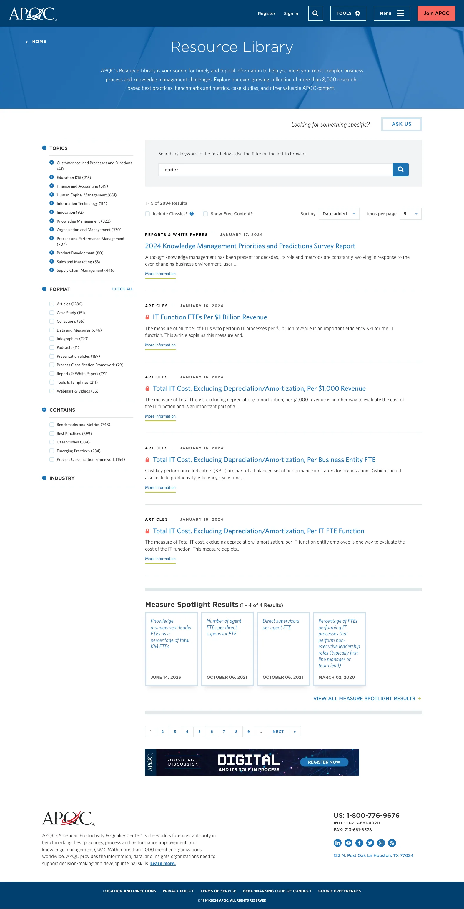 Resource hub