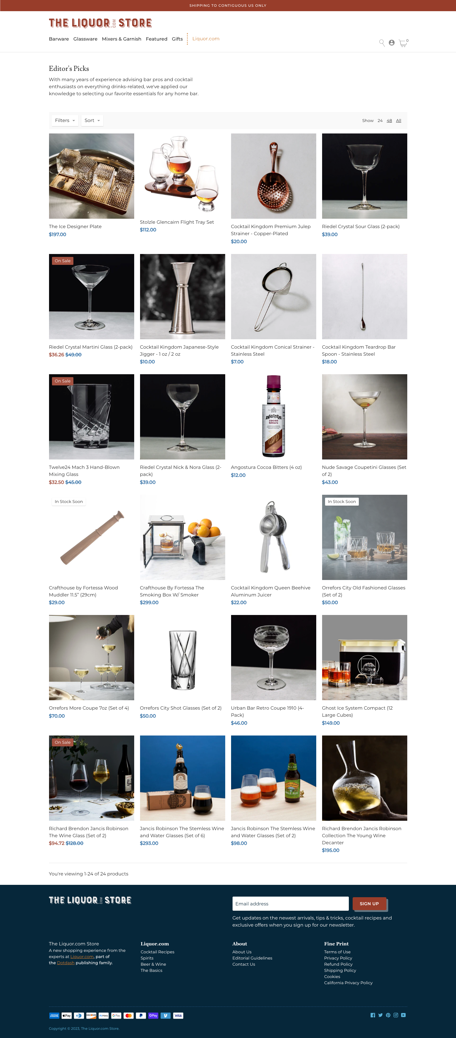 shop.liquor.com product landing page