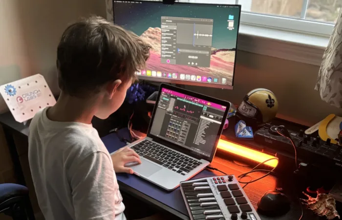 Benny producing music