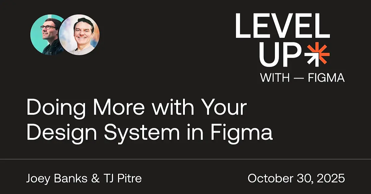 Maven workshop session: Doing More With Your Design System in Figma
