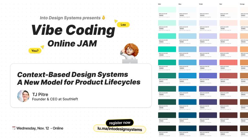 Into Design Systems community session: Vibe Coding Design Systems