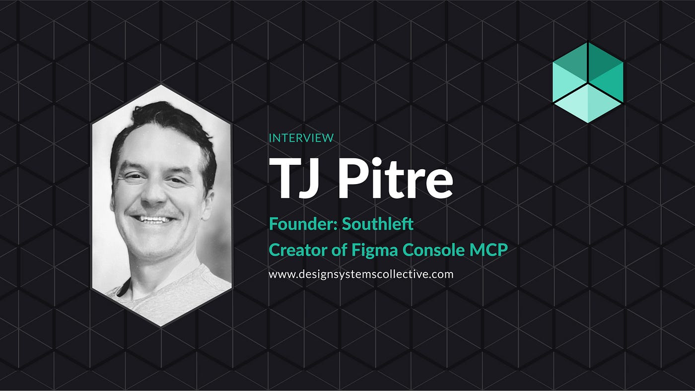 TJ Pitre interview on AI and design systems in Design Systems Collective